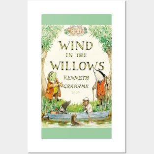 Wind in The Willows Book Cover Posters and Art